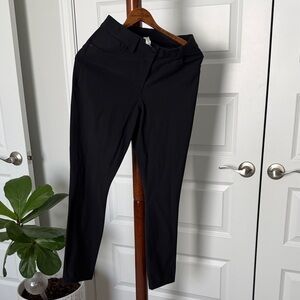 lululemon athletica Black City Slick Slim Fit High Rise Stretch Skinny Pants 27